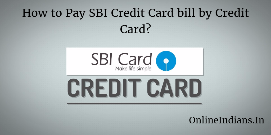 SBI Credit Card Bill Payment