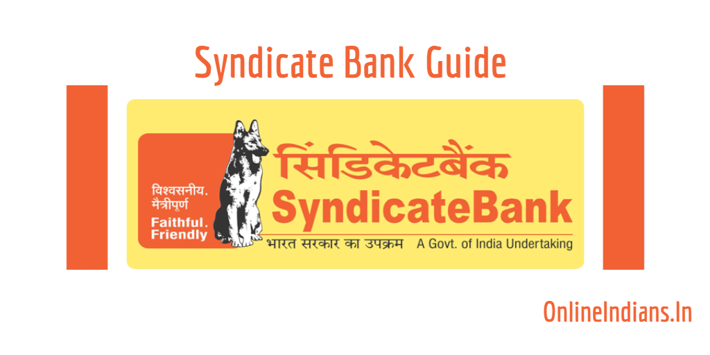 Change Address in Syndicate Bank Account