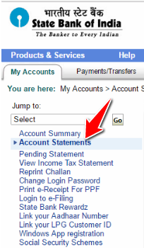 click-on-account-statements