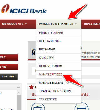 manage-payees-in-icici-internet-banking