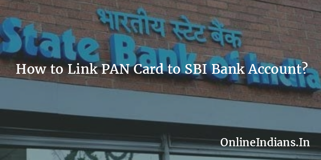 Link PAN Card to SBI