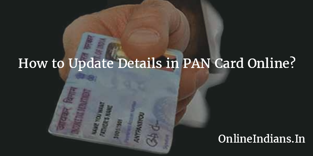 pan card change request procedure