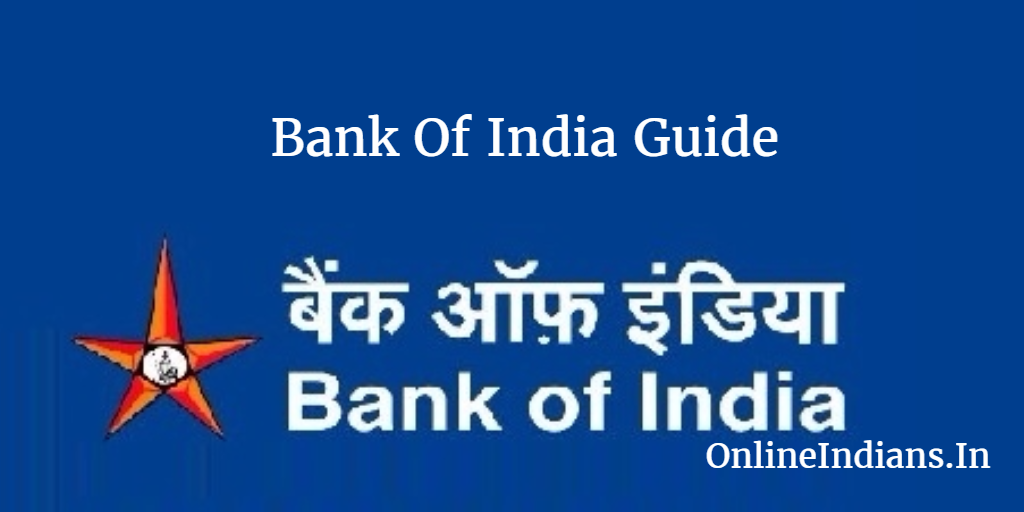 How to Guides of Bank of India