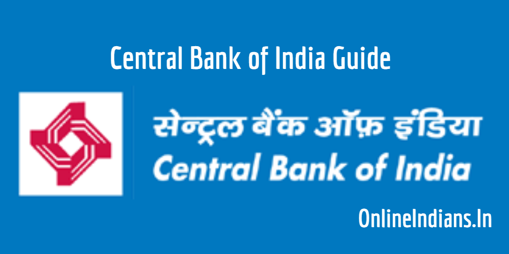 How to Guides of Central Bank of India