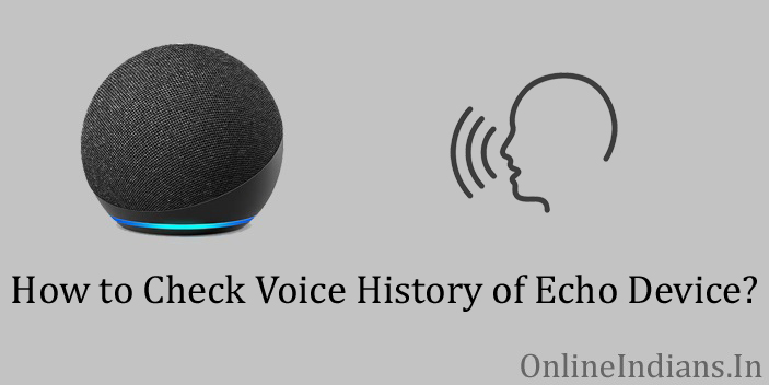 Steps to Check Voice History of Echo Device